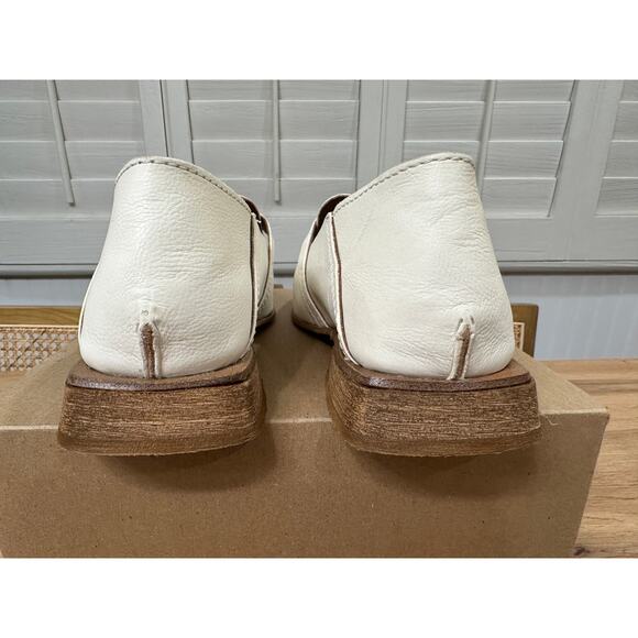 A.S. 98 Averi Shoes Milk Leather Size 8.5 US 39 EU NWOB Elegant Simple - Picture 12 of 16